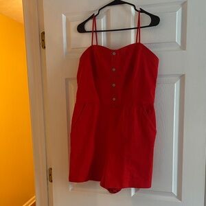 Copper Key Red Jumpsuit